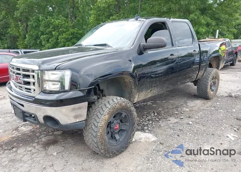 2010 GMC Sierra 1500 Sle из США, поврежденный, VIN 3GTRKVE33AG165393